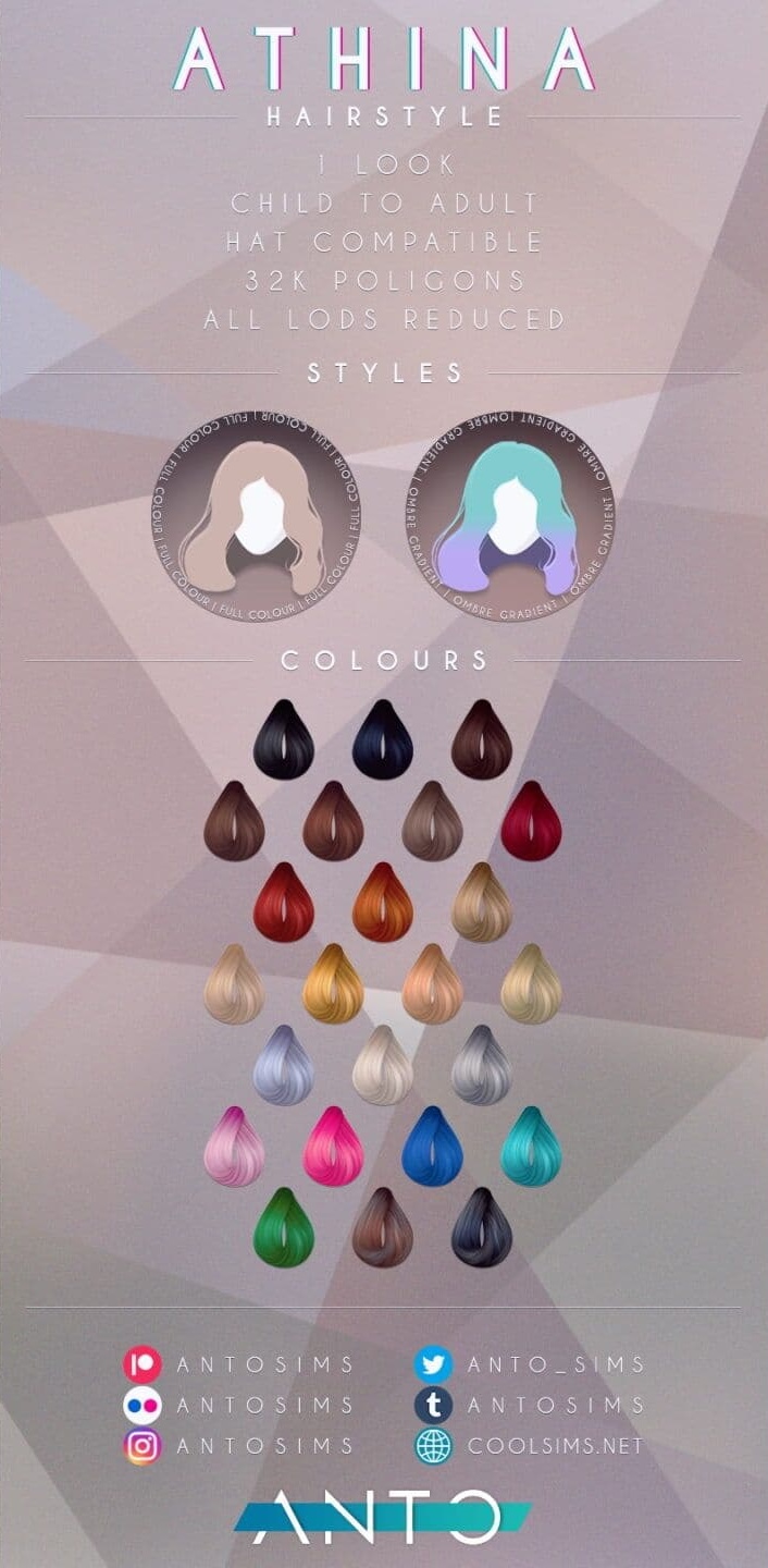 Галерея мода Прическа Athina Hairstyle #1